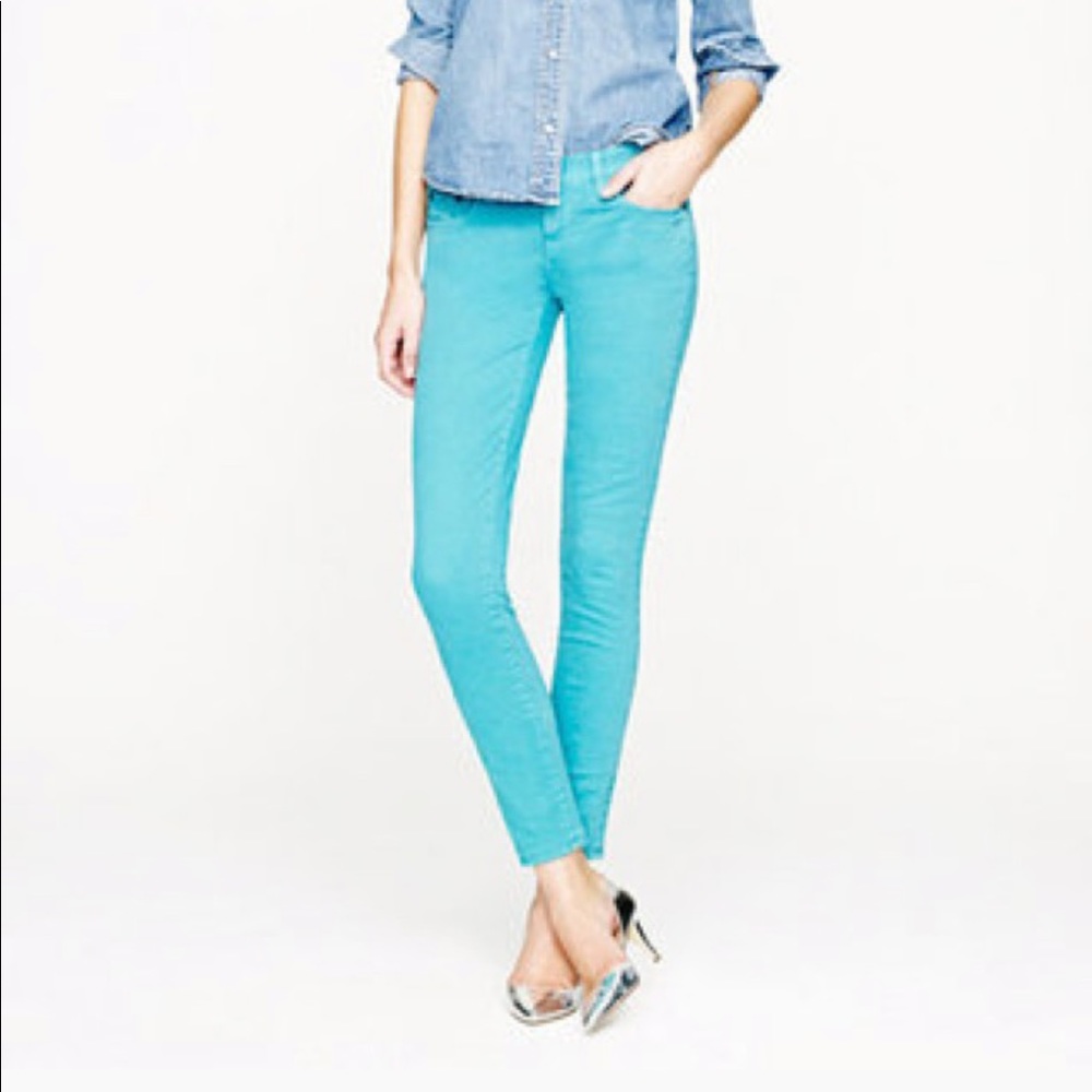 J Crew Tootpick ankle skinny jean